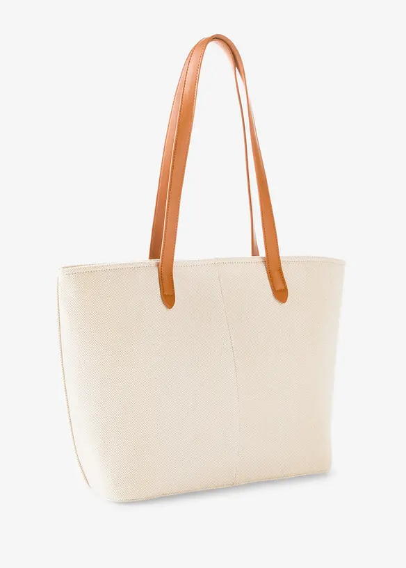 Shoppingväska i canvas, bonprix