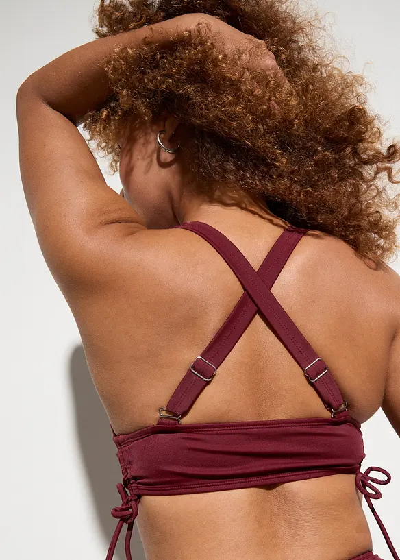 Bikini med korsade axelband (2 delar), bonprix