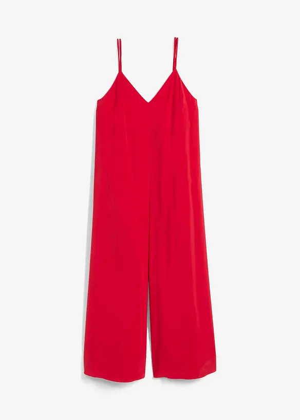 Jumpsuit i viskosmix med justerbara axelband, bonprix