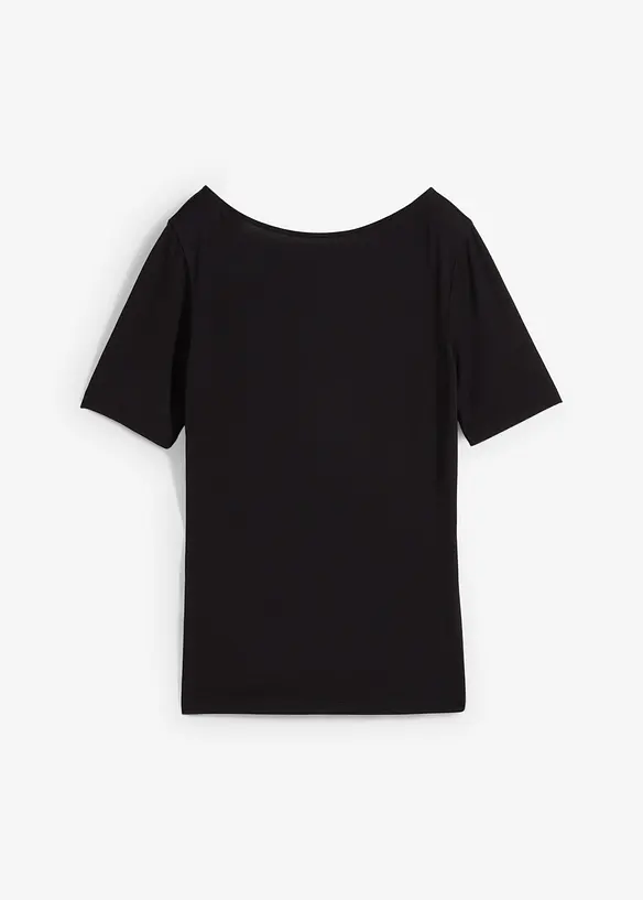 T-shirt av fintrådig viskos, bonprix