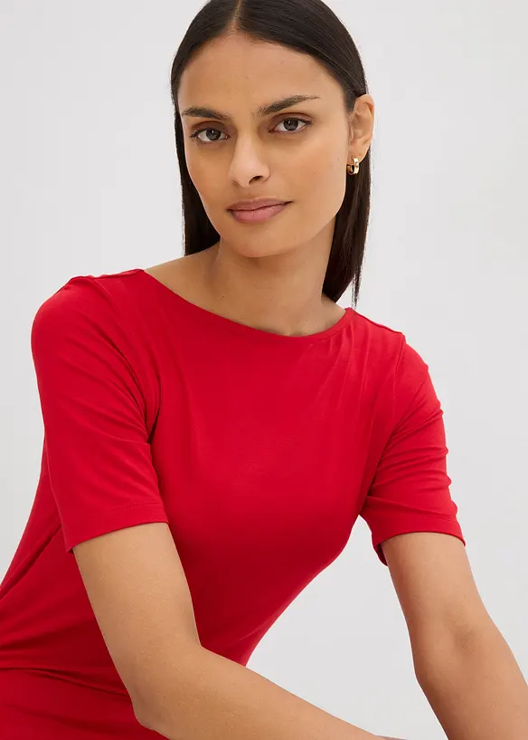 T-shirt av fintrådig viskos, bonprix