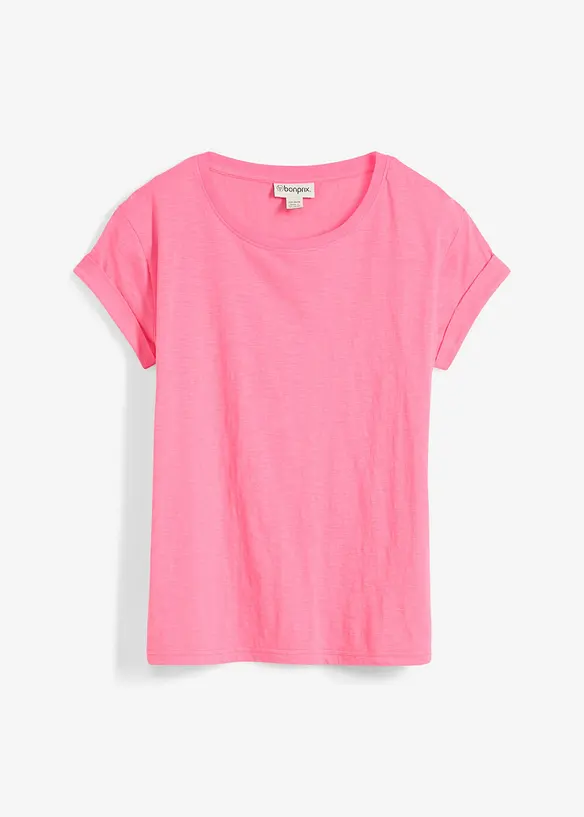 Kortärmad topp, fyrkantig modell, bonprix