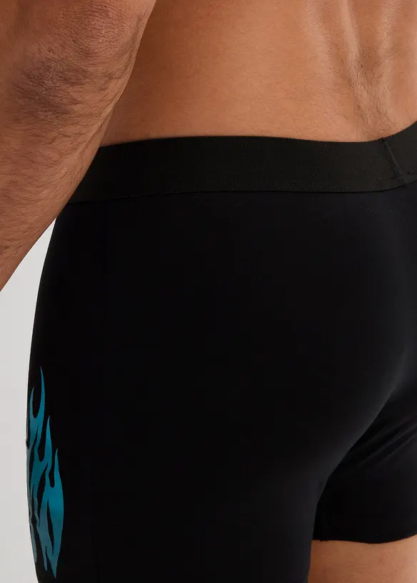 Boxershorts med bomull, midilängd, tajt (3-pack), bonprix