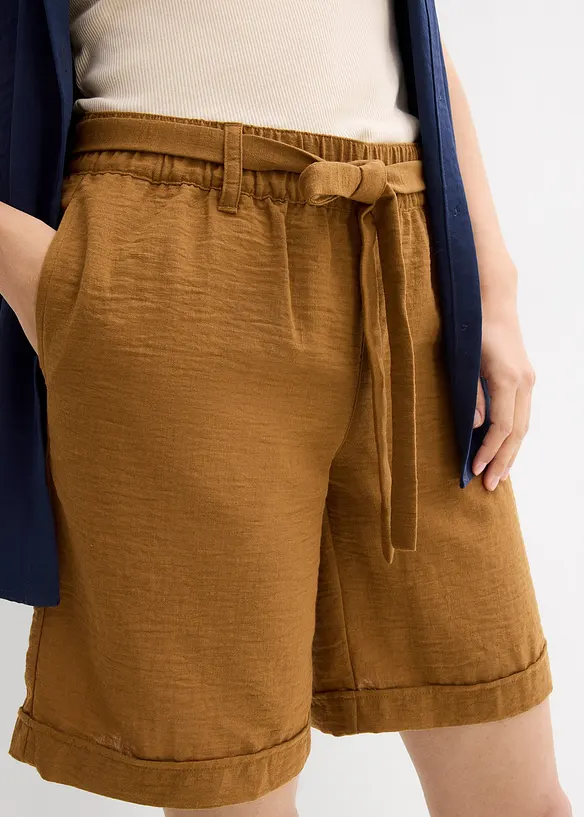 Paperbag-bermudas, bonprix