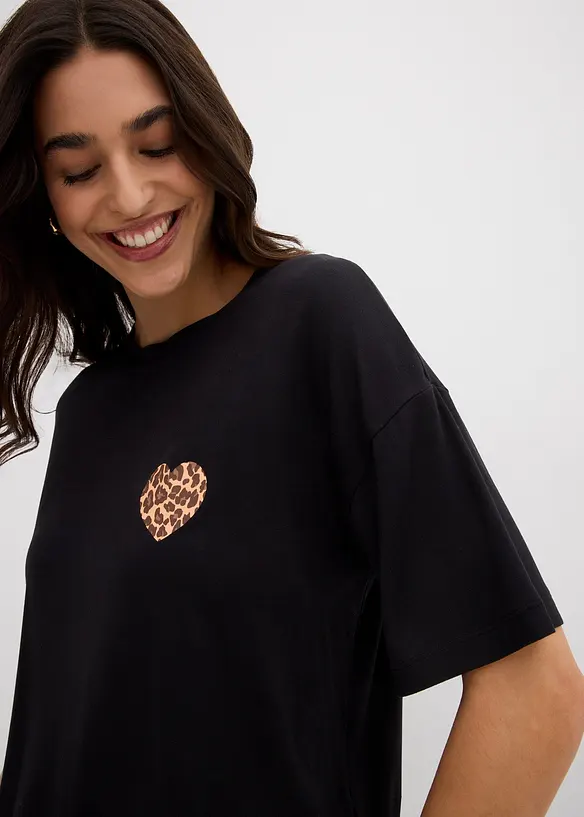 Kort topp med nedhasade axlar, bonprix