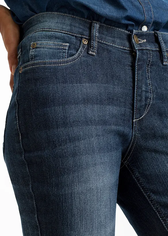 Bootcut Jeans High Waist, Comfort Stretch, bonprix
