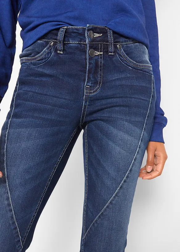 Bootcut Jeans Mid Waist, Stretch, bonprix