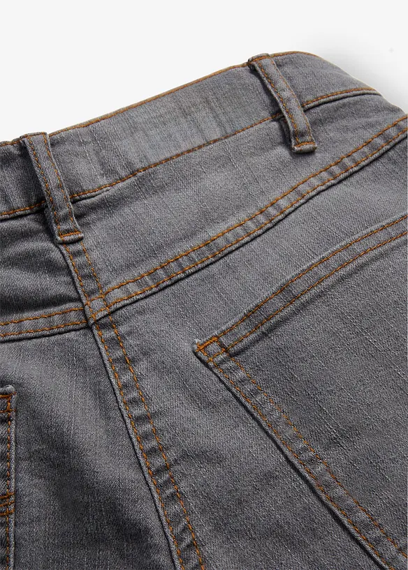 Straight Jeans Mid Waist, Stretch, bonprix