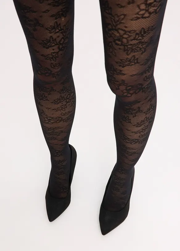 Strumpbyxa i spets, bonprix