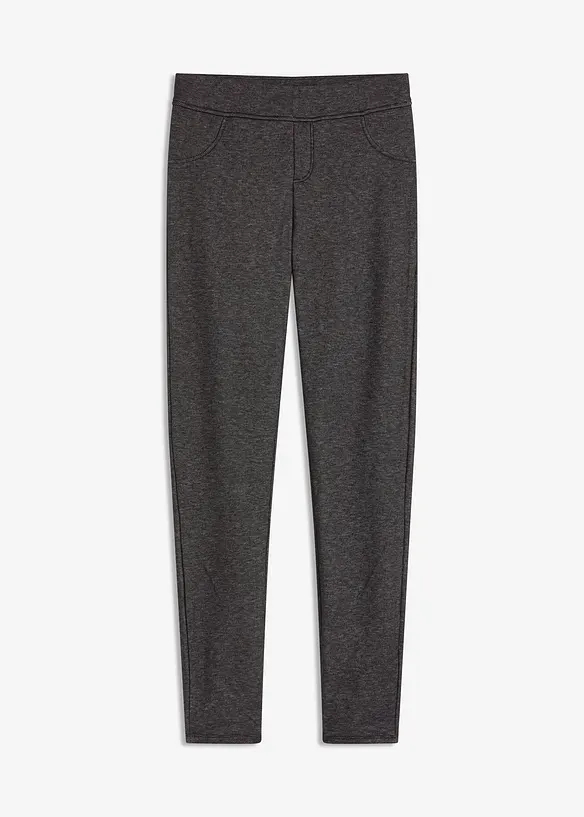 Termoleggings med jeanslook, bonprix
