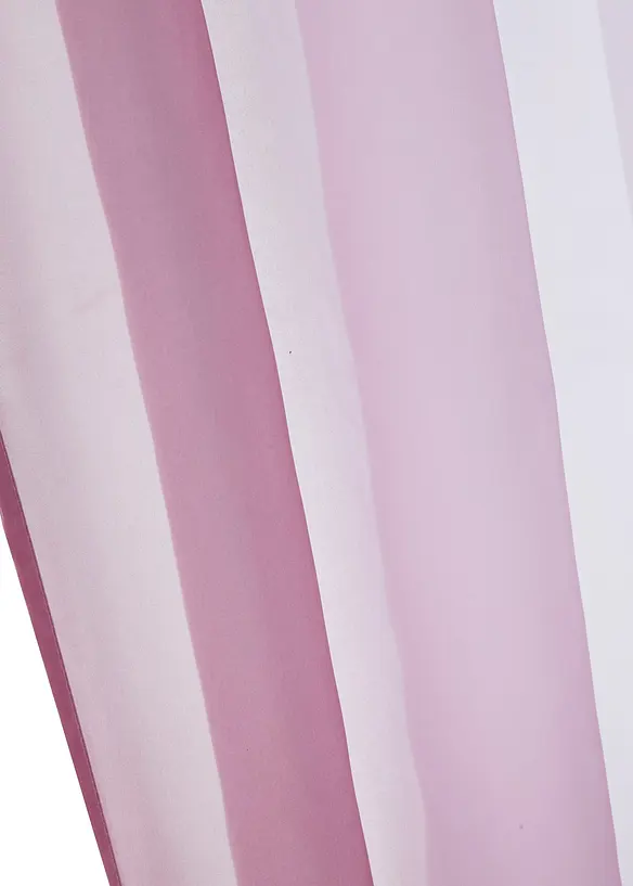 Gardin med färgskiftning i återvunnen polyester (2-pack), bonprix
