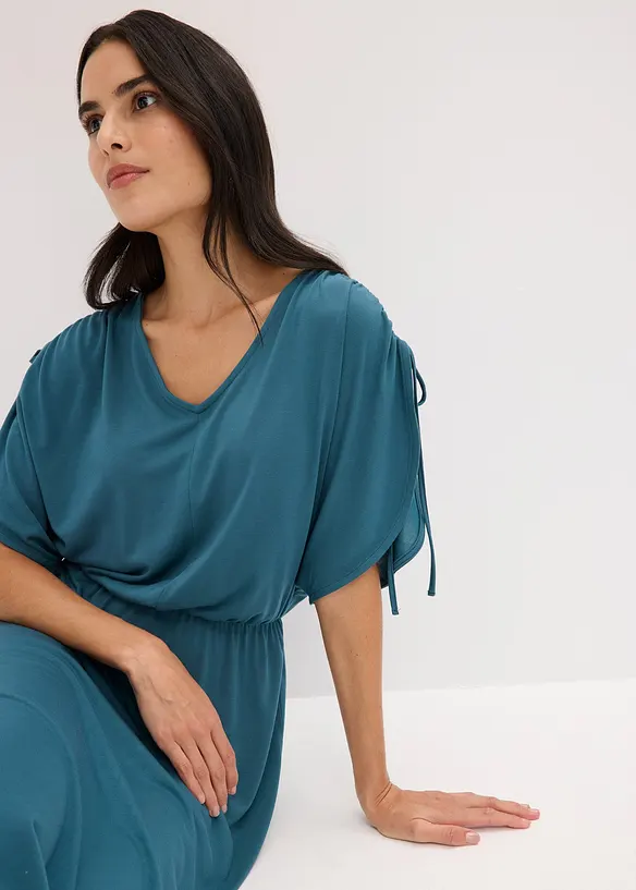 Jerseyklänning av mjuk modalmix, bonprix