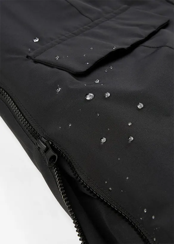 Mammakappa i vind- och vattentätt material med babyficka, bonprix