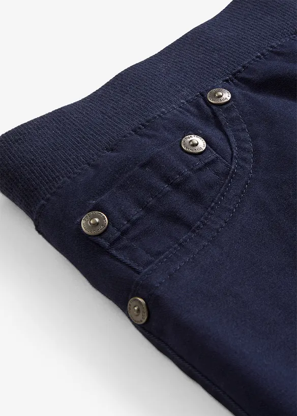 Twillbyxa av elastisk bomullsmix, bonprix