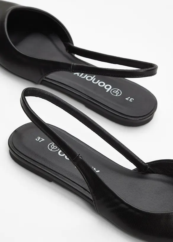 Ballerinaskor med slingback, bonprix