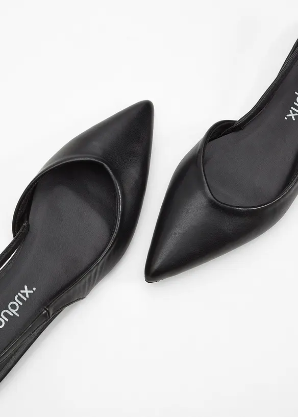 Ballerinaskor med slingback, bonprix