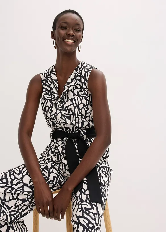 Mönstrad jumpsuit, bonprix