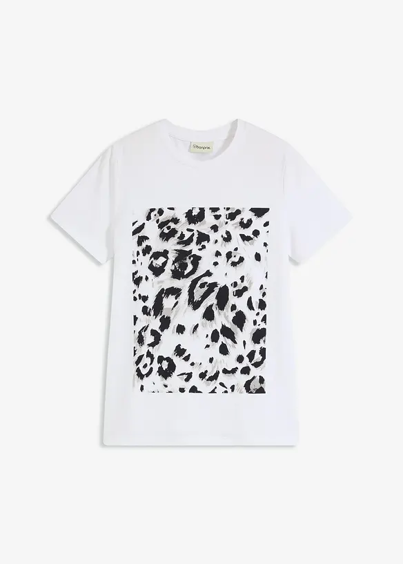 Topp med leopardtryck, bonprix