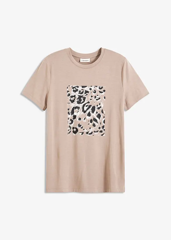 Topp med leopardtryck, bonprix