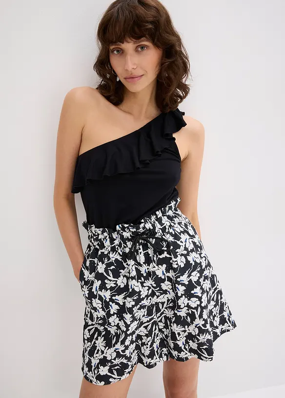 Shorts i linneblandning, bonprix