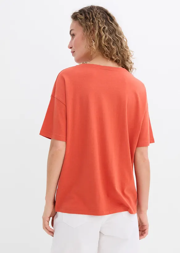 T-shirt med tryck, bonprix