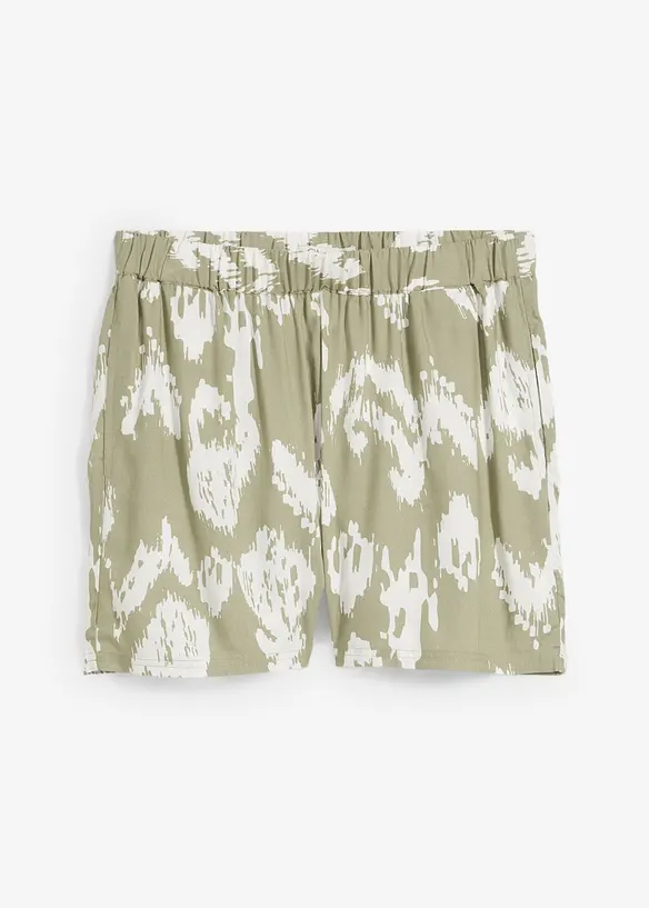 Viskosshorts med bekväm midja, bonprix
