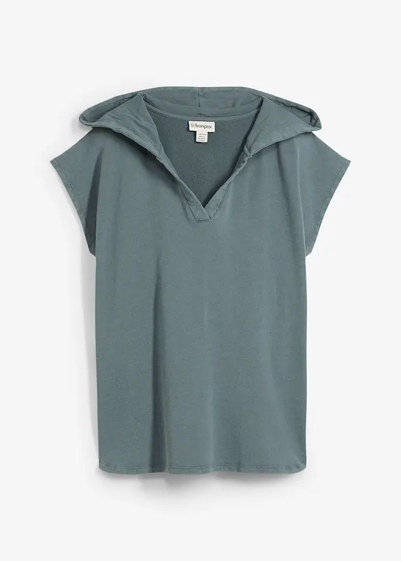 Sweatshirt i ren bomull, bonprix