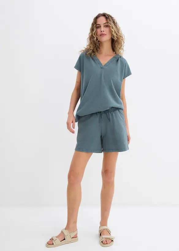 Sweatshirt i ren bomull, bonprix