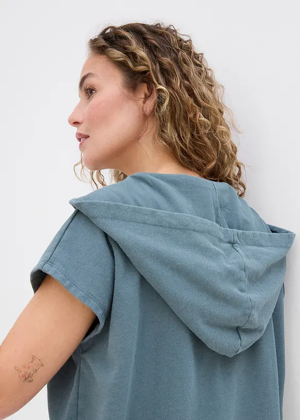 Sweatshirt i ren bomull, bonprix