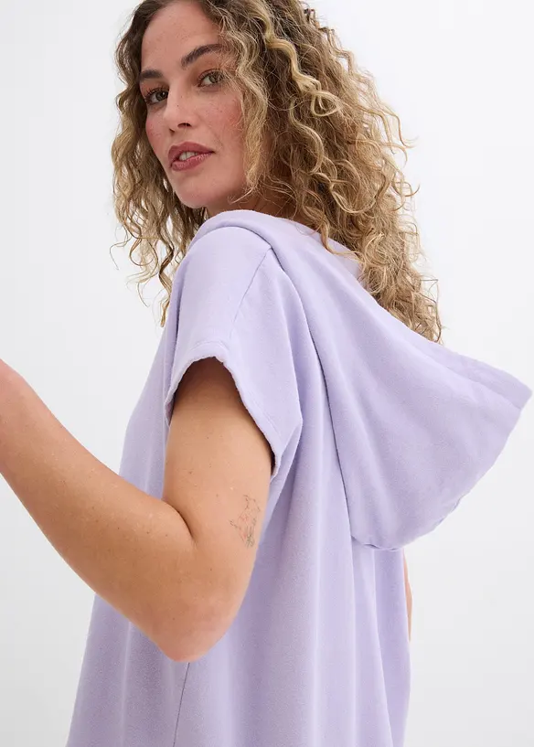 Sweatshirt i ren bomull, bonprix