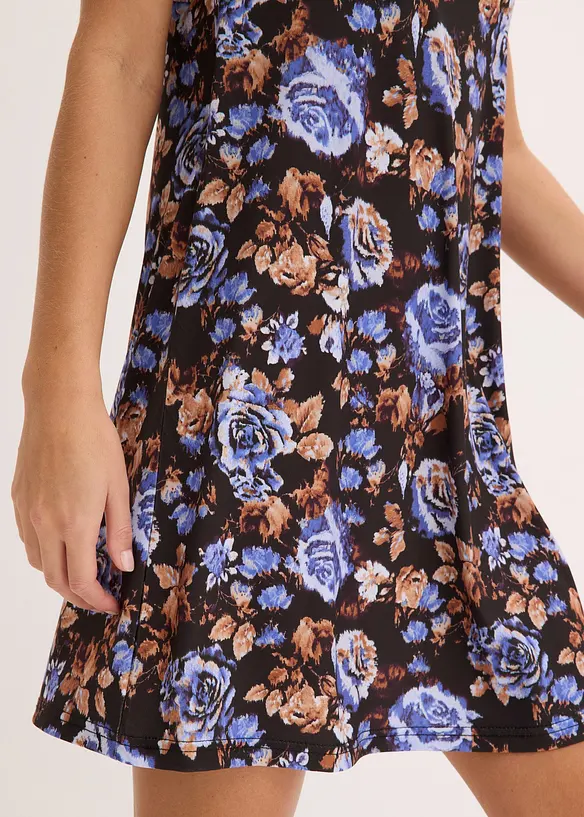 Miniklänning i one shoulder-modell, bonprix