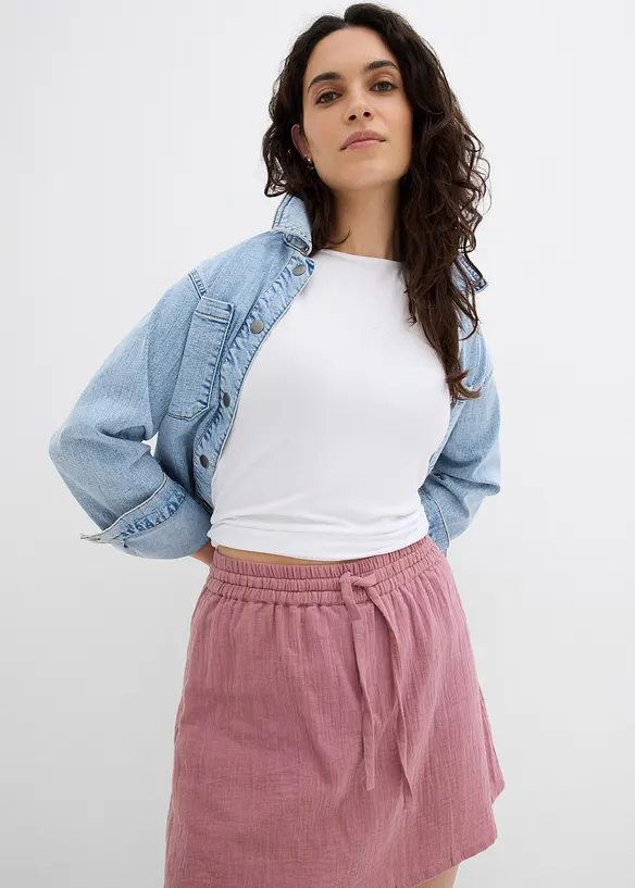 Byxkjol av muslin, bonprix