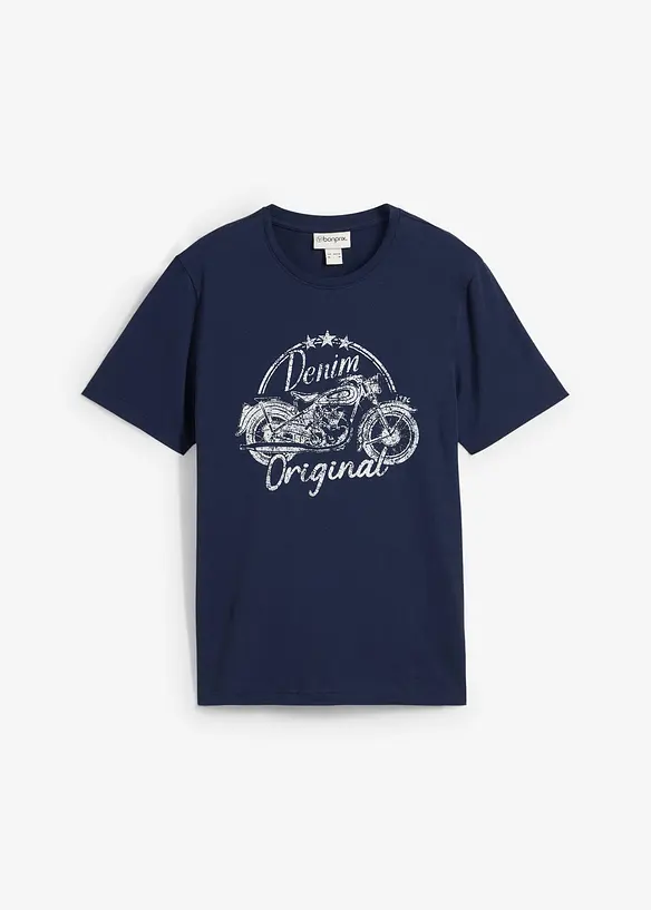 T-shirt i ren bomull, bonprix