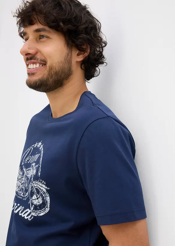 T-shirt i ren bomull, bonprix