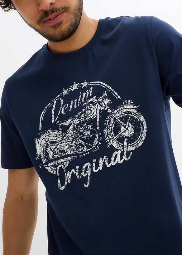 T-shirt i ren bomull, bonprix