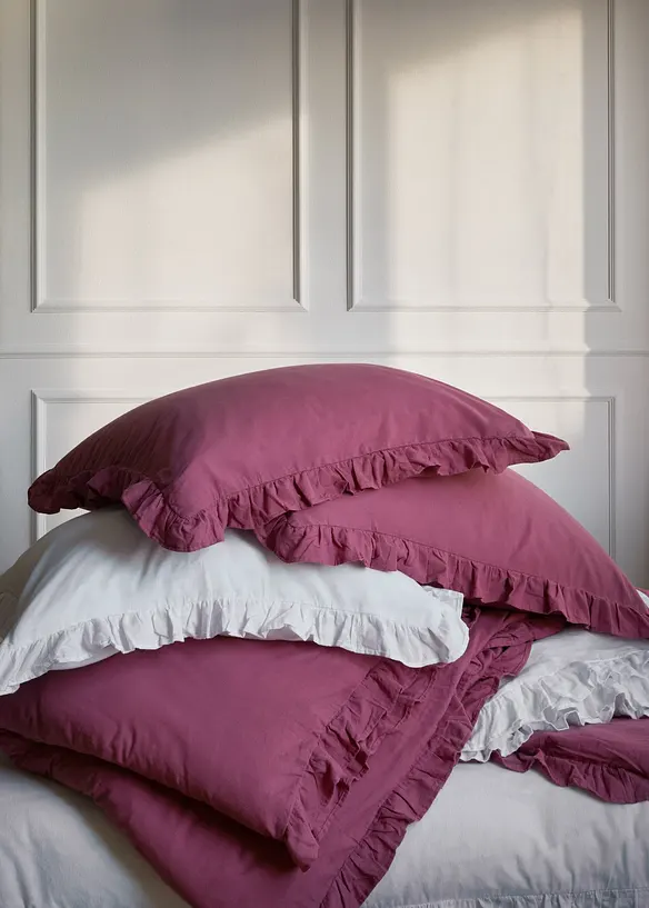 P&aring;slakanset med rysch, bonprix