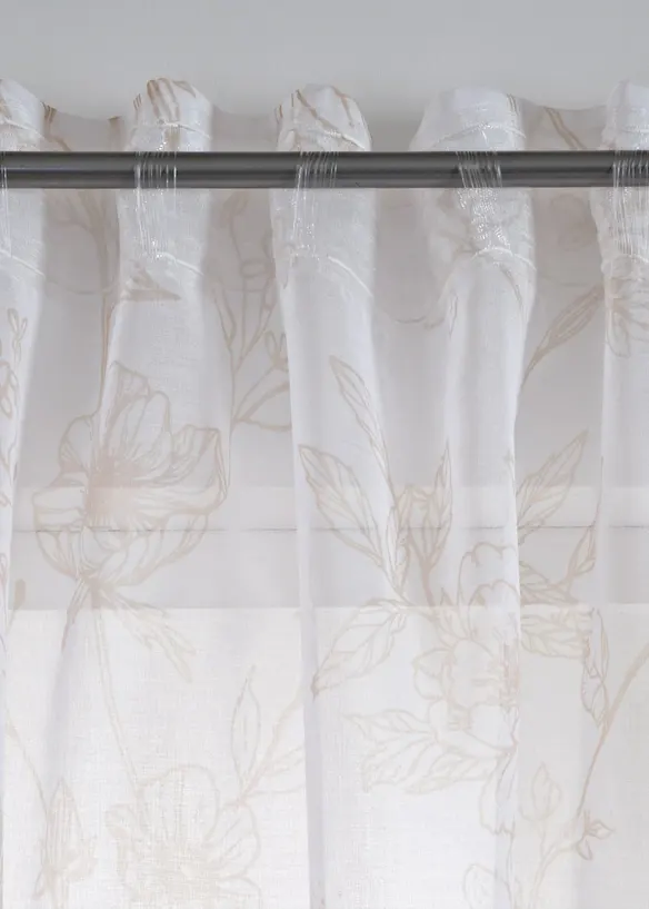 Gardin med återvunnen polyester (1-pack), bonprix