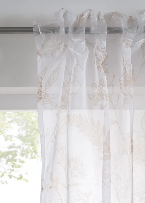 Gardin med återvunnen polyester (1-pack), bonprix