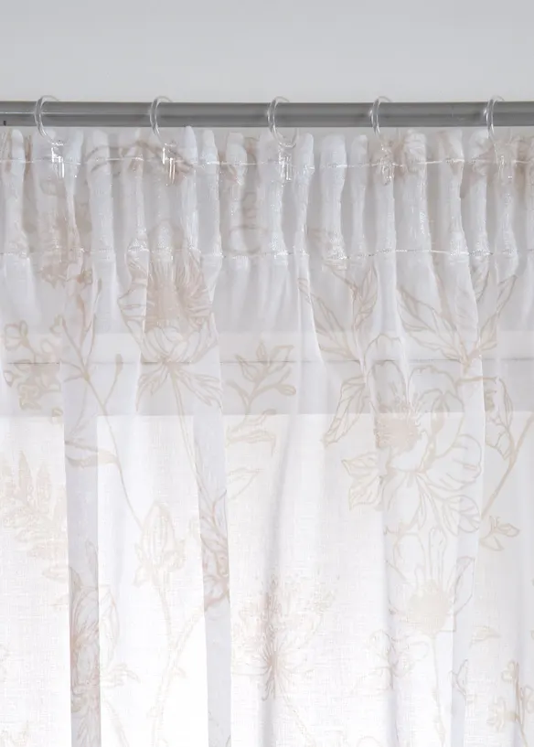 Gardin med återvunnen polyester (1-pack), bonprix