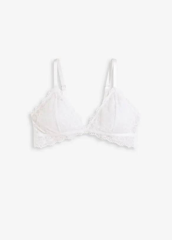 BH med triangelformade kupor utan bygel, bonprix