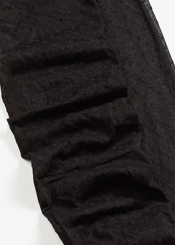 Strumpbyxa med nätmönster (30 den), bonprix