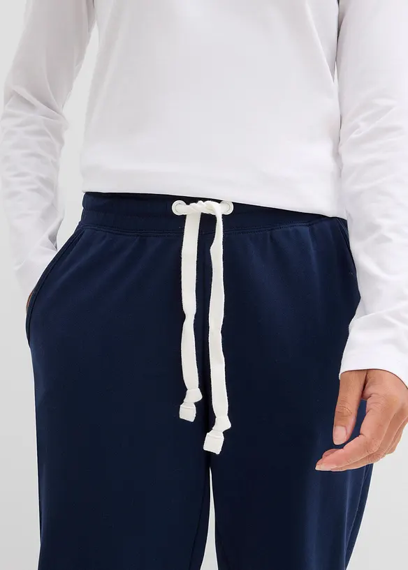 Trikåbyxa med bekväm midja, bonprix