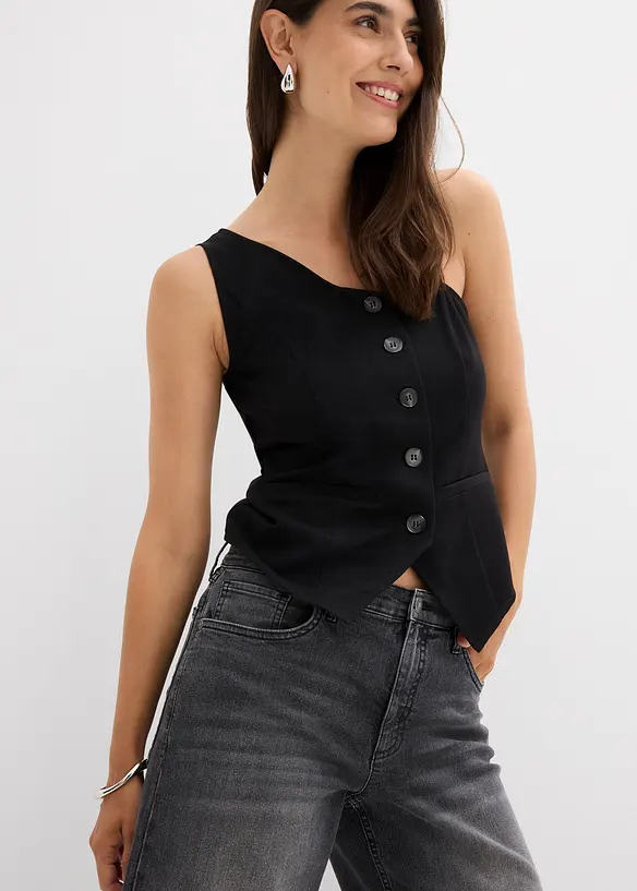 Wide Leg Jeans High Waist, bonprix