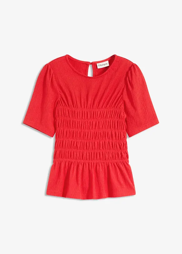 Topp med smock, bonprix