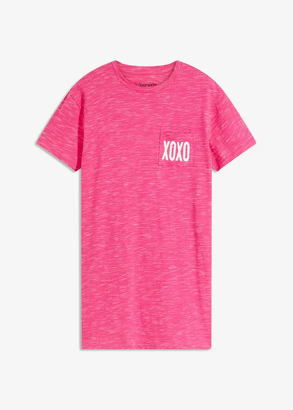 Oversized nattlinne med slubeffekter, bonprix