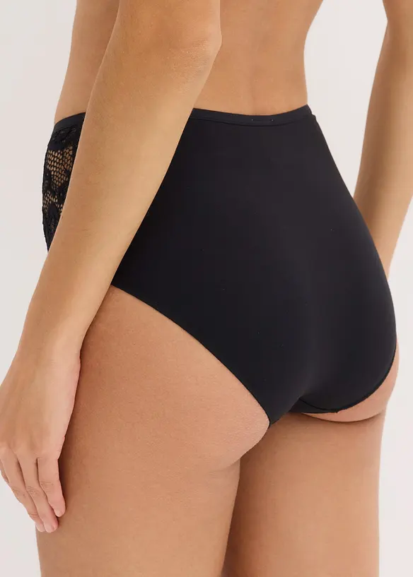 Maxihipstertrosa av mjuk modal (4-pack), bonprix