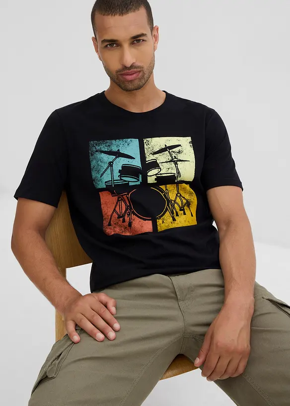 T-shirt av ekologisk bomull, bonprix