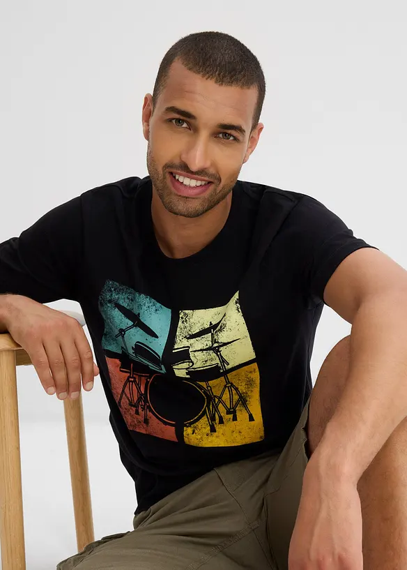 T-shirt av ekologisk bomull, bonprix