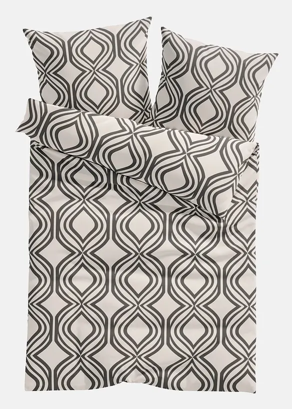Bäddset med grafisk design, bonprix