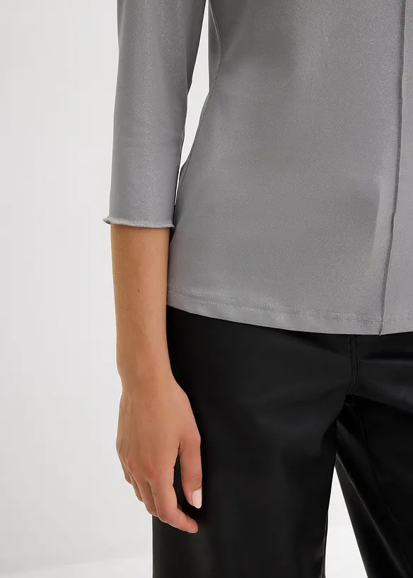 Glansig topp, bonprix